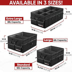 FORTEM Trunk Organizer For SUV Car Trunk Organizer, Foldable Storage, Car Accessories for Women Men, Collapsible Bag, Perfect C
