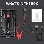 Jump Starter, 7000A Car Jump Starter, 12V Battery Jump Starter Pack, Portable Charger and Jumper Cables for All Gasoline and