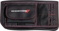 Plasticolor 006193R01 Dodge Logo Car Truck or SUV Sun Visor Organizer, Auto Interior Pocket Organizer, Registration Document Holder, Sunglass Storage Pouch Organizer