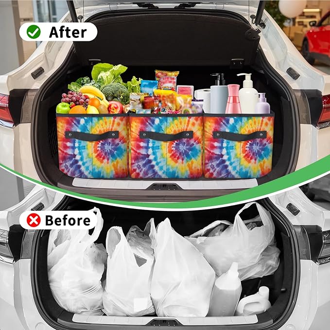 Reusable Grocery Bags Heavy Duty Shopping Bags Foldable Large Tote Bags with Long Handles & Hard Bottom