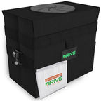 Drive - Collapsible Car Trash Can with 20 Bags - Leakproof, Black, Medium