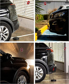 Garage Parking Aid,Garage Stopper for Parking Car,LED Flashing Stop Sign,Car Accessories Warning Adjustable Height Parking Assistant Stop Indicator Sensors for Vehicles,Fits RV,SUV, Cars