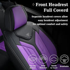 Coverado Front Seat Covers, Leather Seat Covers for Cars, Car Seat Covers Front Seats, Automotive Seat Covers Car Seat Protec
