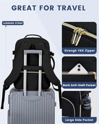 LOVEVOOK Travel Backpack for Women & Men 40L,Airline Approved Carry On Backpack Travel Essentials,TSA Carry on Luggage,Waterp