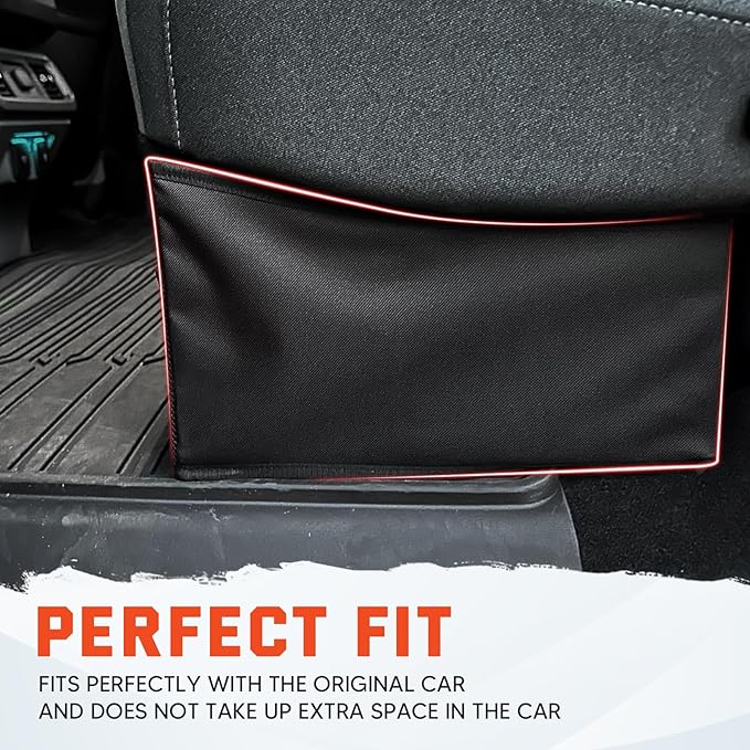 Under Seat Storage - Truck Underseat Tool Box Organizer with 3 Removable Dividers for 2015-2025 2026 Ford F150 SuperCrew Cab