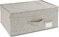 WENKO Balance Wardrobe with Wheels – Mobile Wardrobe, Folding Cabinet, beige, Medium