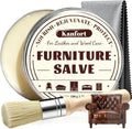 Leather & Furniture Repair Salve, Furniture Salve with Brush for Leather Wood, Leather Conditioner Help Prevent Cracking or F