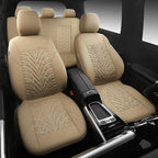 CAR PASS Neoprene Waterproof Seat Covers Full Sets, Wetsuit Car Seat Covers 5 Seats Universal Fit for Vans, Truck, SUV, 3D Ty