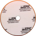Malco Epic Foam Medium Duty Pad 6.5 inch– Orbital Polishing Pad for P1500 Sand Scratches/Use Epic Medium-Duty Compound (109032) / Swirl-Free and Dust-Free Finish (840002)