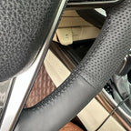 MEWANT Hand Sewn Steering Wheel Cover for Toyota Camry 2018-2019/Toyota Avalon 2019/Toyota Corolla 2019-2020/Toyota RAV4 2019 Steering Wheel Accessories