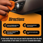 Magic Finish Interior Cleaning Spray (1 Gallon) – All-in-One Car Cleaner Spray for Seats, Dashboards & Consoles – Fast-Acting