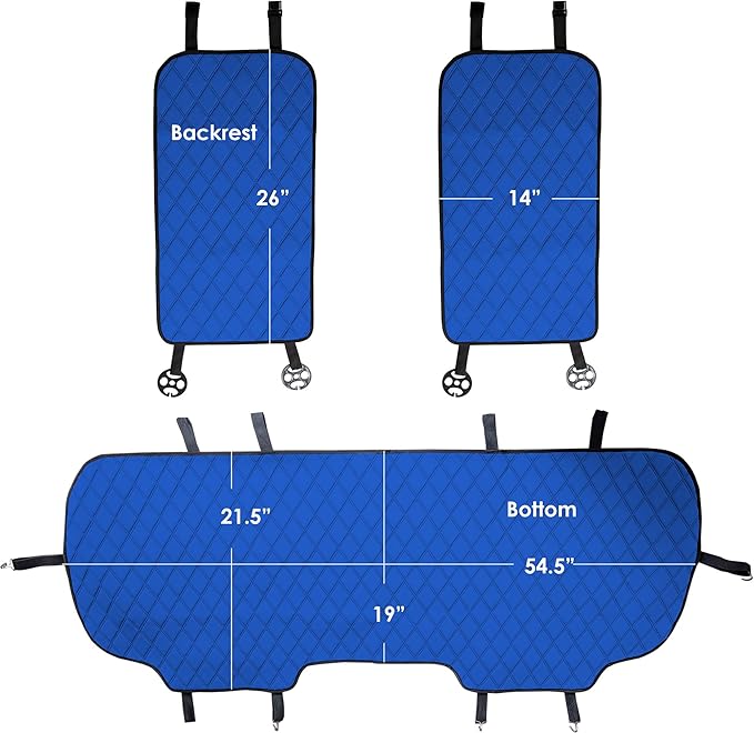 FH Group Car Seat Cover Cushion - Cars Trucks SUV, Faux Leather Car Seat Cushions, Waterproof Car Seat Cover Cushion, Univers