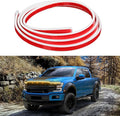 DREAMIZER Car Hood Light Strip 94" Dual Color Dynamic Scan Start Up Car Hood Light Strip Sequential Flowing Daytime Running Lights Turn Signal Lights for Cars,SUV,Trucks