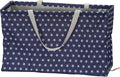 Household Essentials Blue with White Stars Krush Container All-Purpose Utility Tote