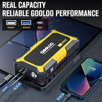 GOOLOO New GP2000 Jump Starter 2000A Car Starter Battery Pack (Up to 8.0L Gas, 6.0L Diesel Engine),12V Car Battery Charger
