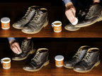 GOLDENMIX Beeswax Leather Care Balm - Protector, Conditioner, Polish, Cleaner, and Waterproofing Cream for Shoes, Boots, Car 