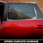 EcoNour Magnetic Car Side Window Sun Shade (1 Pack) | Rear Window Sunshade Covers & Blocks UV Rays | Baby Shades for Side Windows Ensures Privacy Protection | Baby Car Travel Accessories (26"x19")
