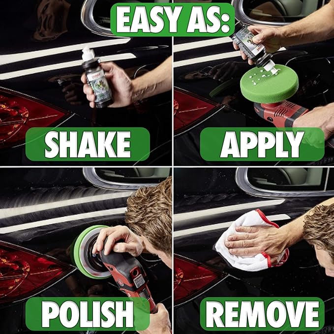SONAX Perfect Finish 5L | Scratch and Swirl Remover Polish | Machine Compound | Paint Correction Polish | High Gloss | Black Paint Polish | No Fillers Paint Correction | 224500