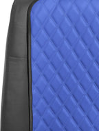 FH Group Car Seat Cushion – Faux Leather Single Front Seat Cover with Front Pockets, Airbag Compatible, Universal Fit Car Sea
