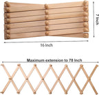SKOLOO Hat Rack for Wall with 20 Hooks, Solid Wooden, Modern, Expandable Coat Rack Wall Mount for Coats, Hats, Bags, Baseball