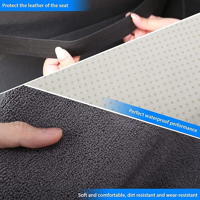 Waterproof Sweating Car Seat Cover for Post Gym Workout, Running, Swimming, Beach and Hiking, Universal Fit Non-Slip Bucket S