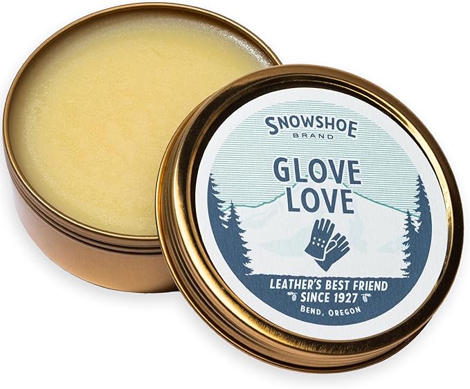 Snowshoe Glove Love, Made in USA Since 1927 - Protect, Condition, Restore & Waterproof - Multipurpose Baseball Glove Conditio