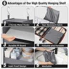 GRANNY SAYS 4-Shelf Hanging Organizer, Closet Hanging Shelves, Closet Hanging Storage Organizers, Organization for Bedroom, L