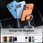 Car Phone Holder for Magsafe [2026 89+LBS Suction & 3700gf Magnetic] 360° Adjustable Cell Phone Mount, Phone Holders for Your Car Accessories Kit for iPhone 17-12 Series