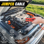Nilight Car Emergency Kit with Jumper Cable Air Compressor Tire Repair Essential Tools First Aid Alligator Connector Electric