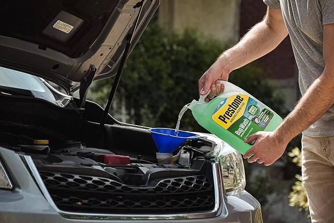 Prestone Bug Wash Windshield Washer Fluid, 1 Gallon