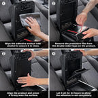 Center Console Organizer (3-piece set) for Tacoma 2016-2023 - for Tacoma Accessories