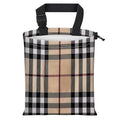 Car Trash Bag Large Hanging Can for Back of Seat, Cute Waterproof Car Garbage Bag for Vehicle, Travelling, Outdoor Luxury Plaid