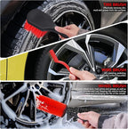 35Pcs Car Detailing Kit, Car Cleaning Kit with Windshield Cleaning Tool and Tool Box, Interior & Exterior Auto Care Supplies 