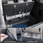 Cargo Lower Mat Backrest Mats for 2018-2026 Honda Odyssey, All Weather TPE Trunk Cargo Liner Mat Accessories(Backrest Mat for 3rd-Row & Lower Mat for Well Area)