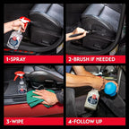 Griot's Garage Interior Cleaner Spray for Car Seats, Carpet, Upholstery Fabric, Floor Mat, Vinyl, Dashboard, Ideal for Truck,