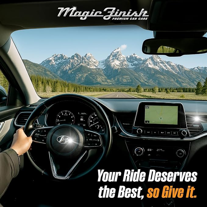 Magic Finish Interior Cleaning Spray (1 Gallon) – All-in-One Car Cleaner Spray for Seats, Dashboards & Consoles – Fast-Acting