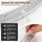 18 Inch Lazy Susan Heavy-Duty Aluminium Alloy Rotating Bearing Lazy Susan Hardware- Mute Bearing Turntable Ring Hardware for 