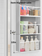 JARLINK 2 Pack Toy Stuffed Animal Storage, Over The Door Organizer W/Clear View Windows, 44lb Load, Baby Toy Storage Organize