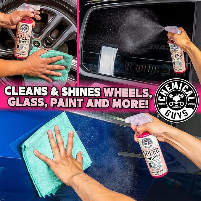 Chemical Guys Speed Wipe Quick Detailer, Safe for Cars, Trucks, SUVs, Motorcycles, RVs & More, Extra Large 32 fl oz, Cherry S