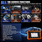 2026 LAUNCH Creader Elite V2.0 fit for Kia and Hyundai Bi-Directional Scan Tool, All Reset Functions, Full System Diagnostic