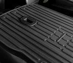 Kick Mats Backrest Mats for 2020-2024 2025 Kia Telluride 7 Passenger Captain Chairs Car Mats Accessories, All Weather TPE Interior Protector(2nd Row Backrest Mats)