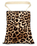 Car Trash Can, Durable Hanging Car Trash Garbage Bag, Cute Automotive Garbage Cans Organizer, Cute Leopard Skin