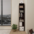 Book Shelf, 6 Cube Storage Organizer, Open Shelves Bookcase 9.3 x 11.8 x 62.4, Bookshelf for Living Room, Bedroom, Home Offic
