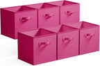 GRANNY SAYS 11 Inch Cube Storage Bins, Cube Storage Organizer, Fabric Storage Bins, Storage Cubes for Shelves, Closet, Toy St