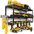 YYR Heavy Duty Power Tool Organizer Wall Mount, Cordless Drill Hanger Storage Rack, Battery Tools Holder with Charging Statio