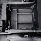 RUNROAD Center Console Organizer Tray Compatible with Toyota Tundra 2022 2023 2024 2025 2026 and Sequoia 2023-2026 Accessories, Insert Armrest Tray Secondary Storage Box Glove Compartment Organizer