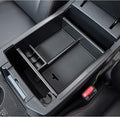 JDMCAR Center Console Organizer Compatible with Toyota 4Runner Accessories 2010-2024 and Kia Telluride (2020-2024), Insert ABS Black Materials Tray, Armrest Box Secondary Storage