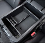 JDMCAR Center Console Organizer Compatible with Toyota 4Runner Accessories 2010-2024 and Kia Telluride (2020-2024), Insert ABS Black Materials Tray, Armrest Box Secondary Storage
