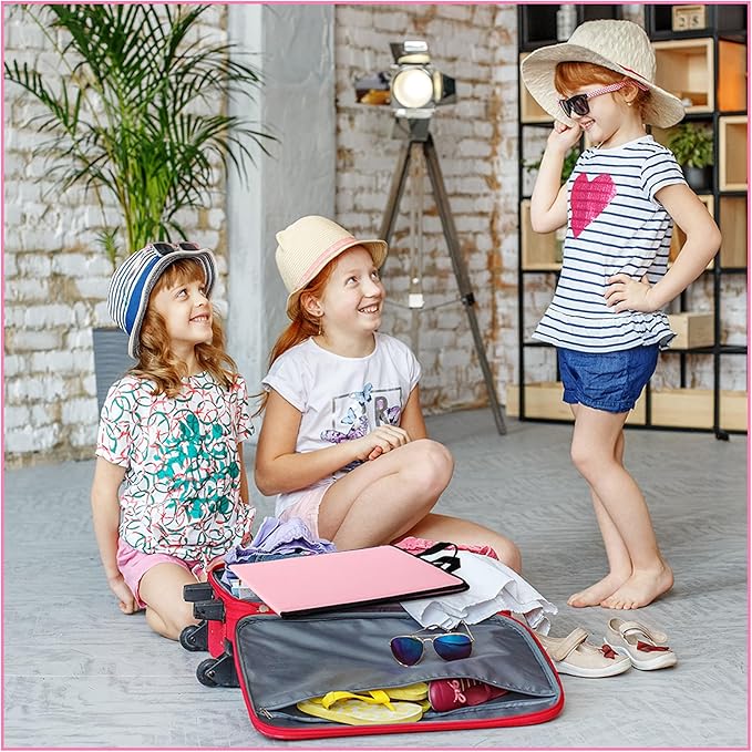 LPHUMEX Portable Pink Mirror Full Length for Dance, 33x13 Inch Hanging Mirror for Dance Bag, Lightweight Folding Travel Mirro