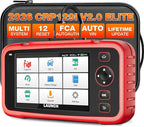 LAUNCH CRP129I V2.0 2026 OBD2 Scanner, ABS/SRS/at/ENG Car Diagnostic Tool, 12 Reset Services